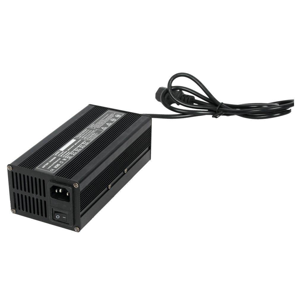 智能便携12V20A/24V10A/36V8A/48V5A电池充电器