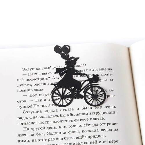 乌克兰Dmitriy高端精致快乐女孩文学金属创意书签简单的灵感礼物