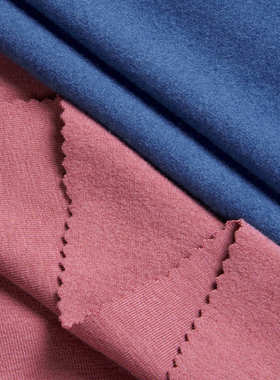 腈纶羊绒260g40s棉高弹力保暖1x1罗纹羊绒拉架 面料人布针织布料