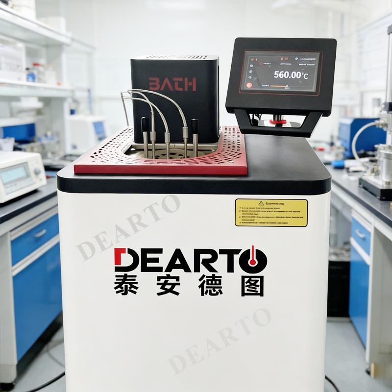 控温曲线实时显示450~670℃铂电阻温度校验装置高温盐槽