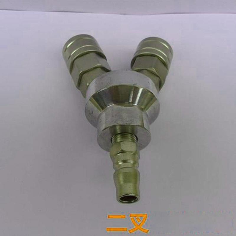 气快速插接头PL601弯通旋转306度U5464终软管尼龙管管P全铜直角端