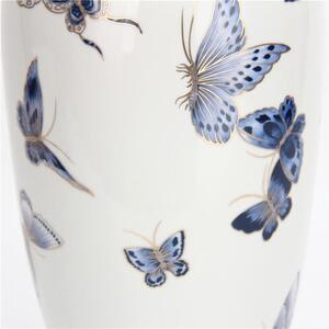 新中式陶瓷蝴蝶大花瓶装饰软装酒店小花插工艺品摆件鲜花器水培