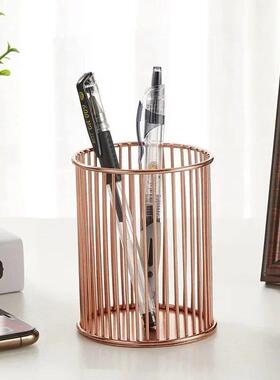 1PC Metal makeup brush pen holder storage bin金属化妆刷收纳
