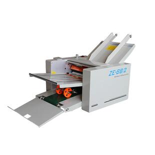 全自说明书折页动机风琴折连续摺纸机 2两折盘折纸机