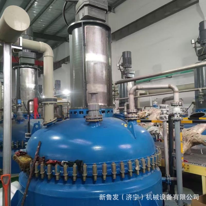 二手化工设备二手搪瓷反应釜50升实验搪瓷反应锅5吨10吨反应釜