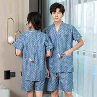 情侣加肥棉大棉桑拿男按摩浴服汉蒸RVW服衣服 布套装 汗蒸服女码 款