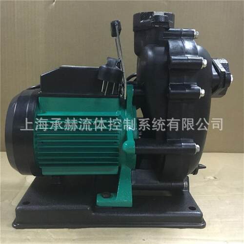 威乐海鲜池耐腐蚀海水大吸力循环井水自吸式离心增压泵PU-S400E