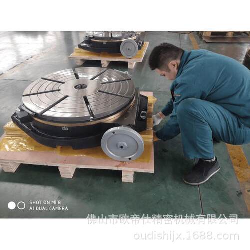 TS60 800 1000A卧式分度盘，大型回转工作台，手动旋转工作台
