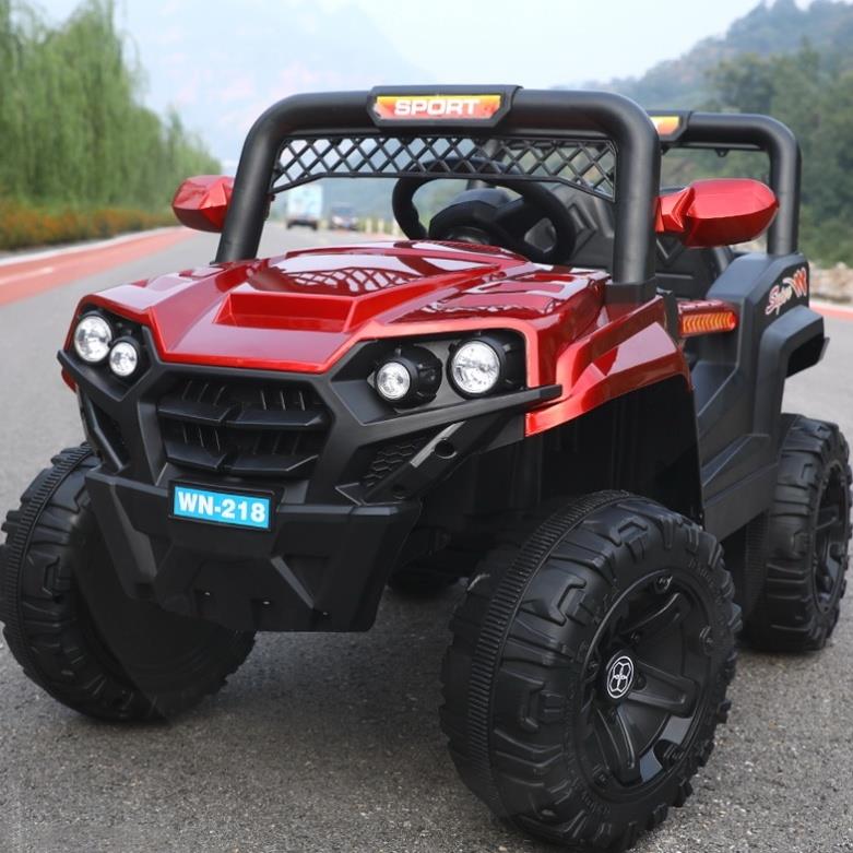 正品儿童遥控电动车四轮越野汽车小宝宝玩具车坐可人4孩驱婴摇摆