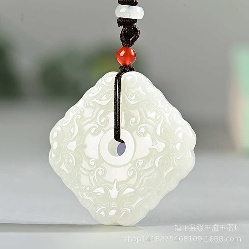 坠玉佩皮扣吊玉玉an和田玉挂件玉器平休饰品四方zhao貔貅玉石兽