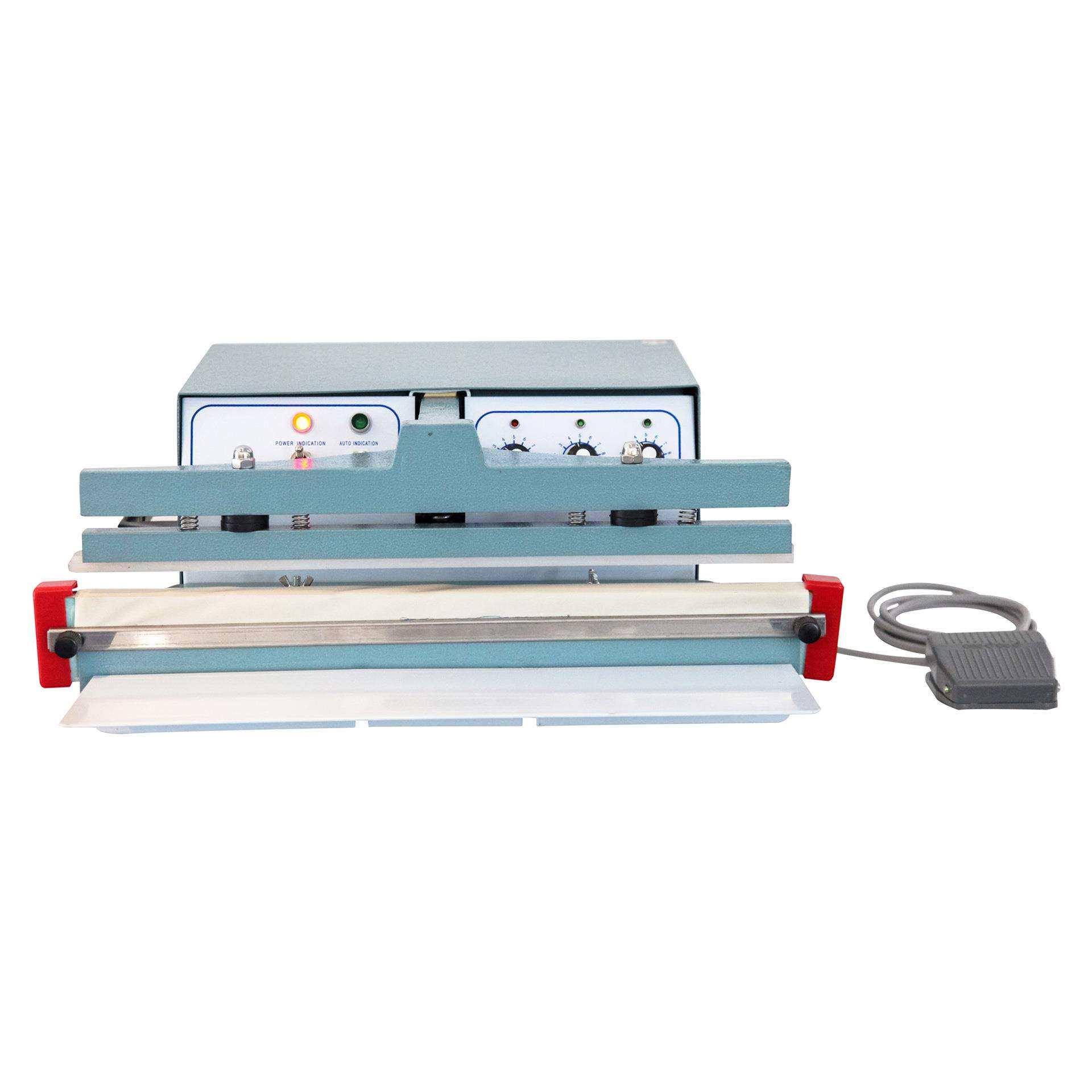 华联桌面式脚踏踩式封口机铝箔袋防护服食品用品批量封口膜热塑封