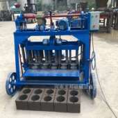 制厂直销大轮移动式 家砖机无托板制砖机MLX泥水心砖机