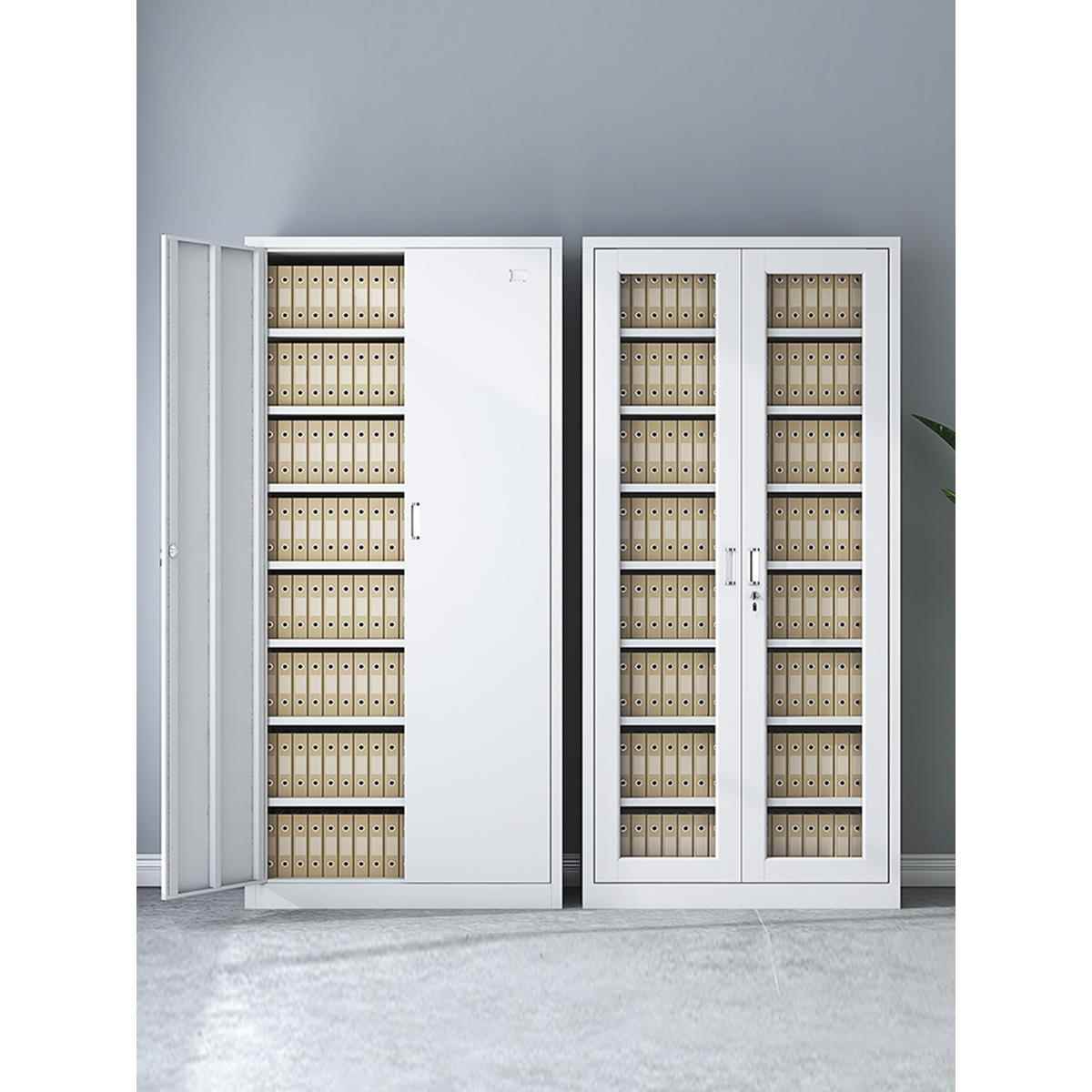 凭柜会收纳柜财务档案KUC柜资料加厚文件柜办公室计证带柜锁铁皮