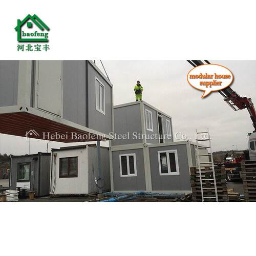 集装箱房出口 生产临时休息室 20尺集装箱 两层集装箱公室