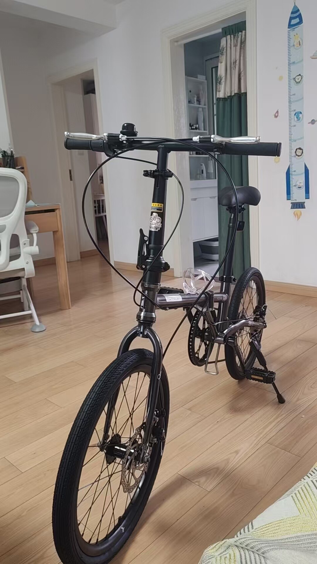 Складной велосипед Forever 16/20 дюймов, Shimano 7 скоростей, дисковые тормоза, городской photo review