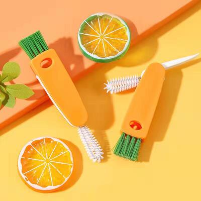 Insulated Cup Lid Inner Gap Brush - Multi-functional Groove