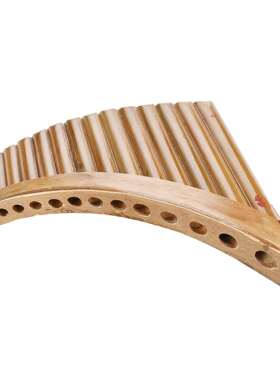 Muspor 15管G调竹制排箫Pan Flute带拖（左手/右手）