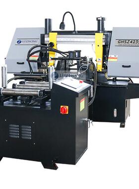 转角度带锯床双立柱转角度锯床数控转角度锯床数控锯床GHSZ4235