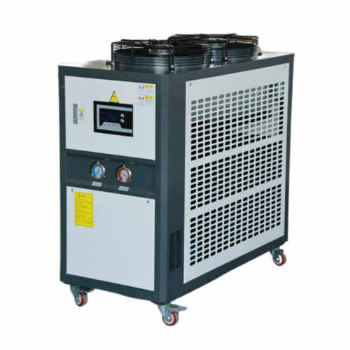 现货小型10P水冷式冷水机 铝氧化制冷工业冷冻机组螺杆式循环冷却