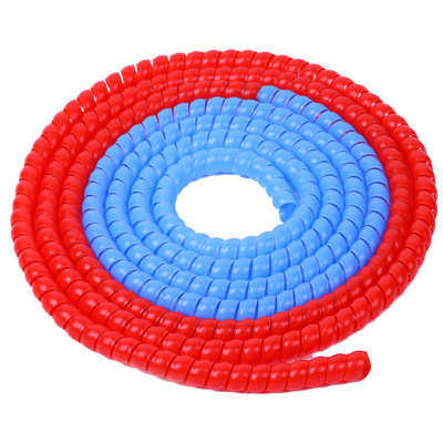 厂家直供 缠绕理线管电脑线整理收纳束线管Φ16MM*50米螺旋束线管