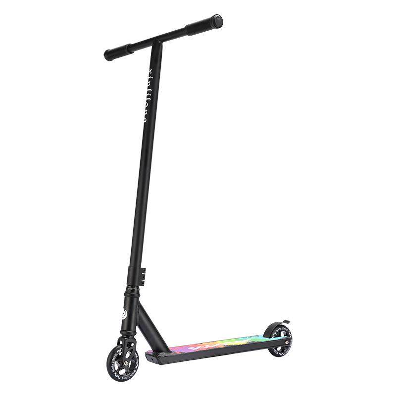 跨境新款青少年极限滑板车两轮花式脚踏竞技车成人炫酷滑板车