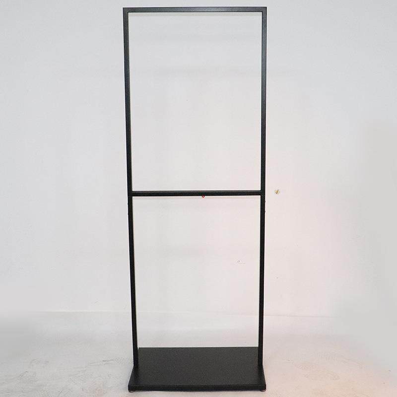 H型展架广告展示牌支架立式落地架子水牌立牌宣传展板制作