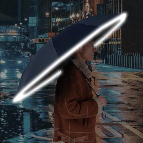 新款直销全自动十骨汽车遮阳防晒反向伞定 制logo折叠晴雨三折反