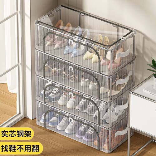 Space-saving shoe storage solution for home use, perfect for