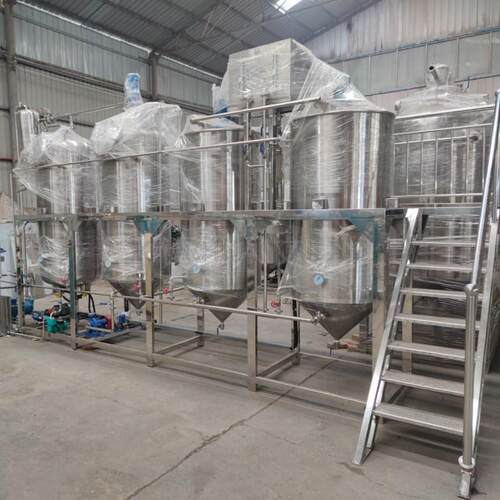 自动食用油精炼全生产榈棕油棉籽油炼油RIX设备油坊用线新型精炼