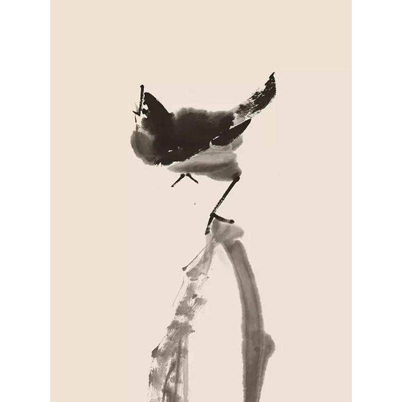 新中式水墨玄关长条竖版国画客厅过道挂画书房茶室极简禅意装饰画,家居饰品,现代装饰画,淘宝优惠券,粉丝福利购,淘宝优惠卷