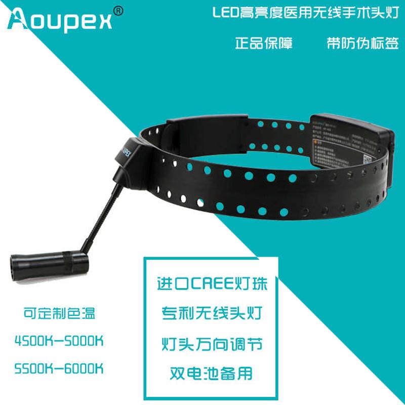头戴式LED无线高亮度牙科口腔种植外科检查整形耳鼻喉科医用头灯