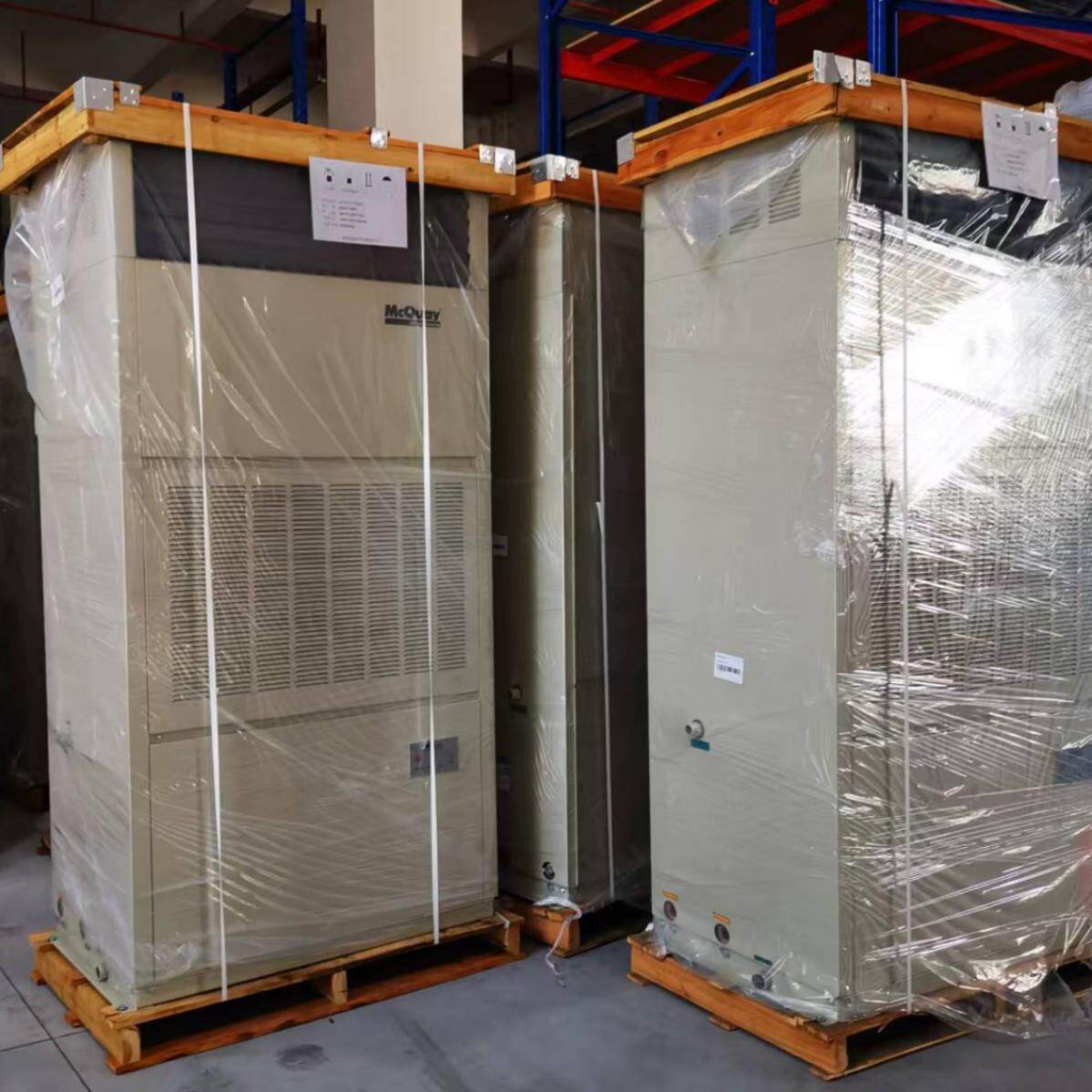 冷水机组冷风机麦克维尔中央空调水冷柜机应用于商场酒店学校银行