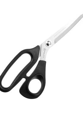 批发8寸-12寸PIN品字黑色塑料柄裁缝剪日式轻便工业高强力裁缝剪