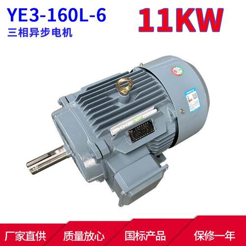 YE3系列三相异步电动机YE3-160L-611W6极三相异步电机马达