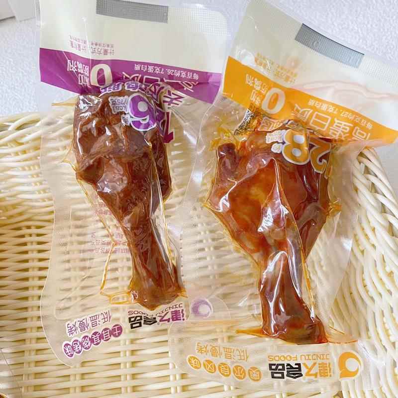 津久食品去皮鸡腿奥尔良风味土耳其烧烤味代餐鸡腿开袋即食称重