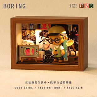 方大同专辑相框周边小纪念创意音乐造景手工礼物微缩摆件装饰手办