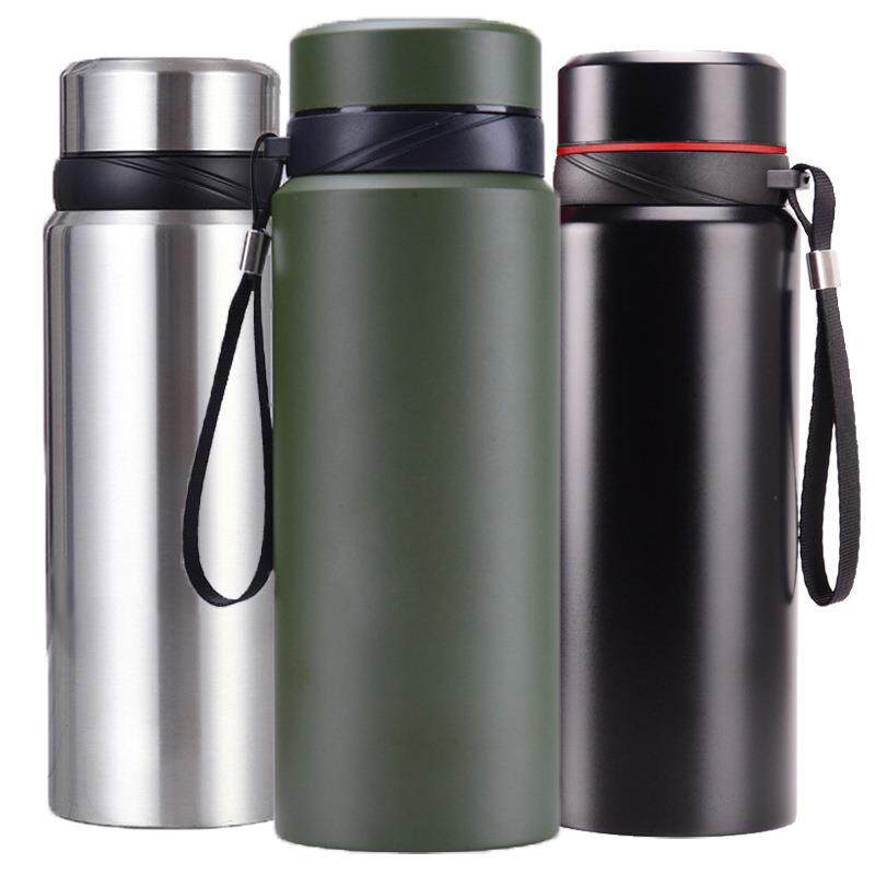 周年庆纪念高真空不锈钢保温杯商务礼品杯子茶隔礼盒丝印激光刻字