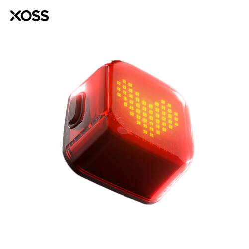 XOSS行者星云智能点阵灯公路车尾灯山地车灯骑行配件自行车夜骑灯
