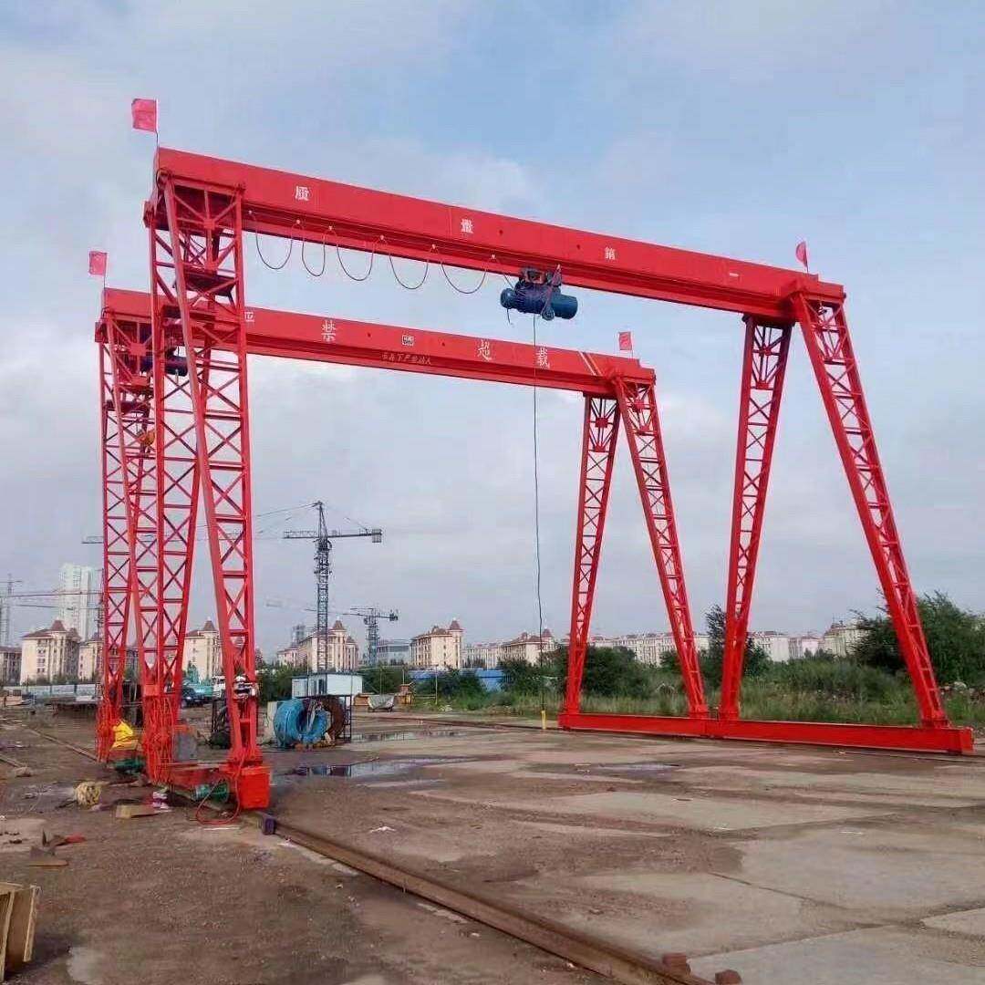 龙门吊起重设备大型室内外20吨门式起重机无线遥控2吨单梁龙门吊