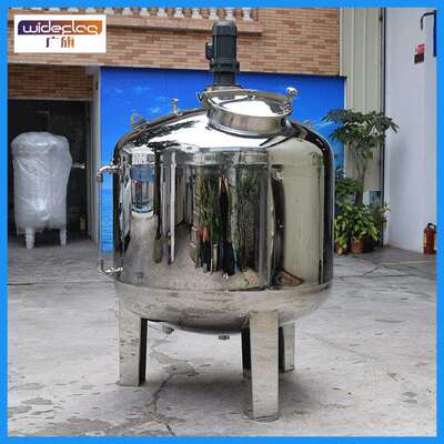 广东厂家供应果汁搅拌罐加热恒温电动搅拌罐不锈钢立式反应釜