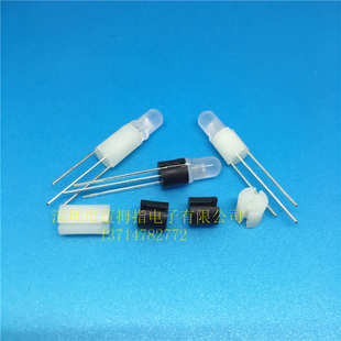 LED三孔间隔柱  6*21.5黑三脚灯专用间隔柱 6.3*21.5高双色间隔柱