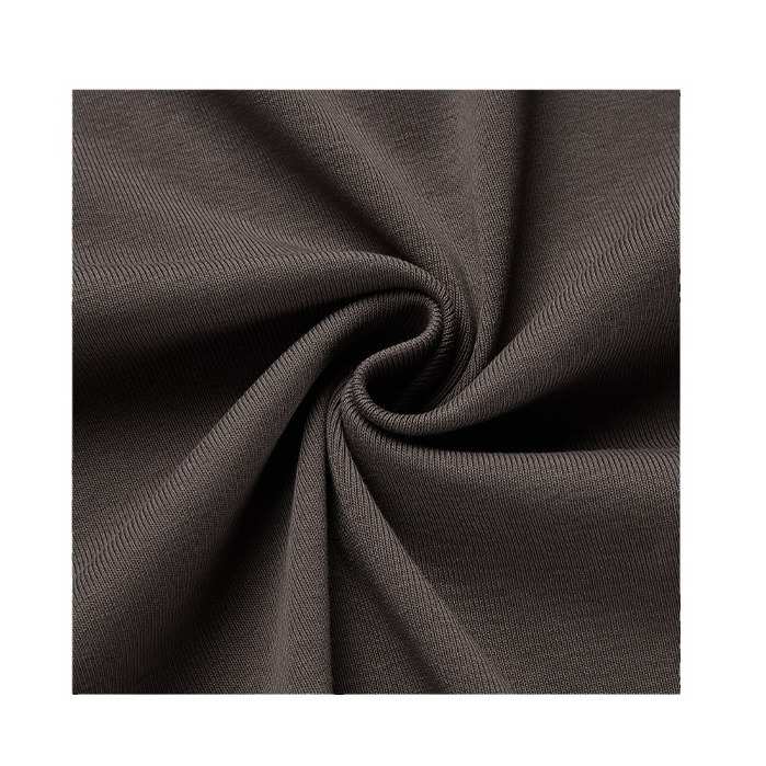 索罗针织布料精面料螺纹tc棉丝盖11拉架弹力*配套娜32s涤纶棉螺纹