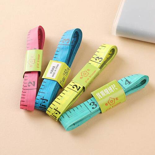 Plastic flexible tape measure for chest circumference, soft