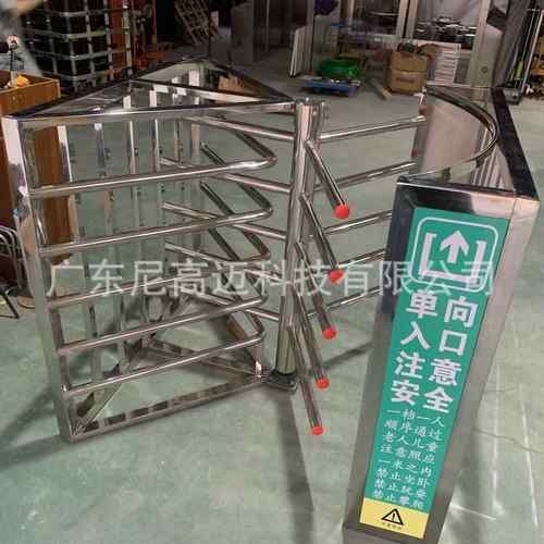 成品不锈钢单向转闸门河南禹州巩义长葛新郑济源车站景区半高闸机