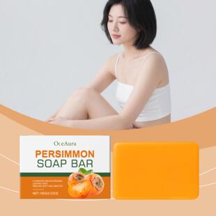 OCEAURA Gently body Soap the Care Skin Persimmon cleanses