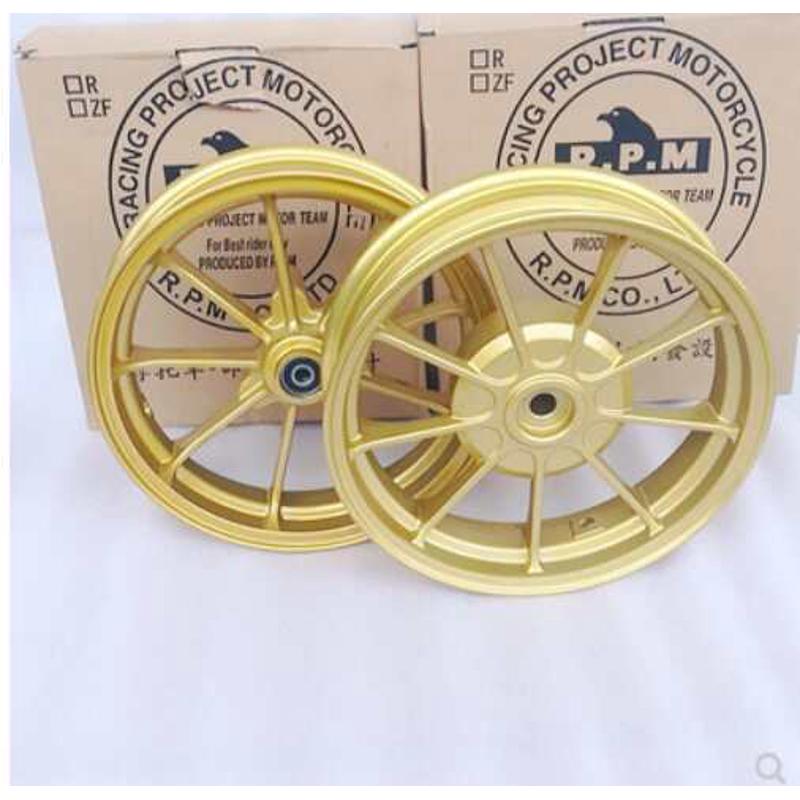 摩托车DIO50 18 28期 ZX34 35期改装六爪 6爪轮毂 轮圈 钢圈 车铃