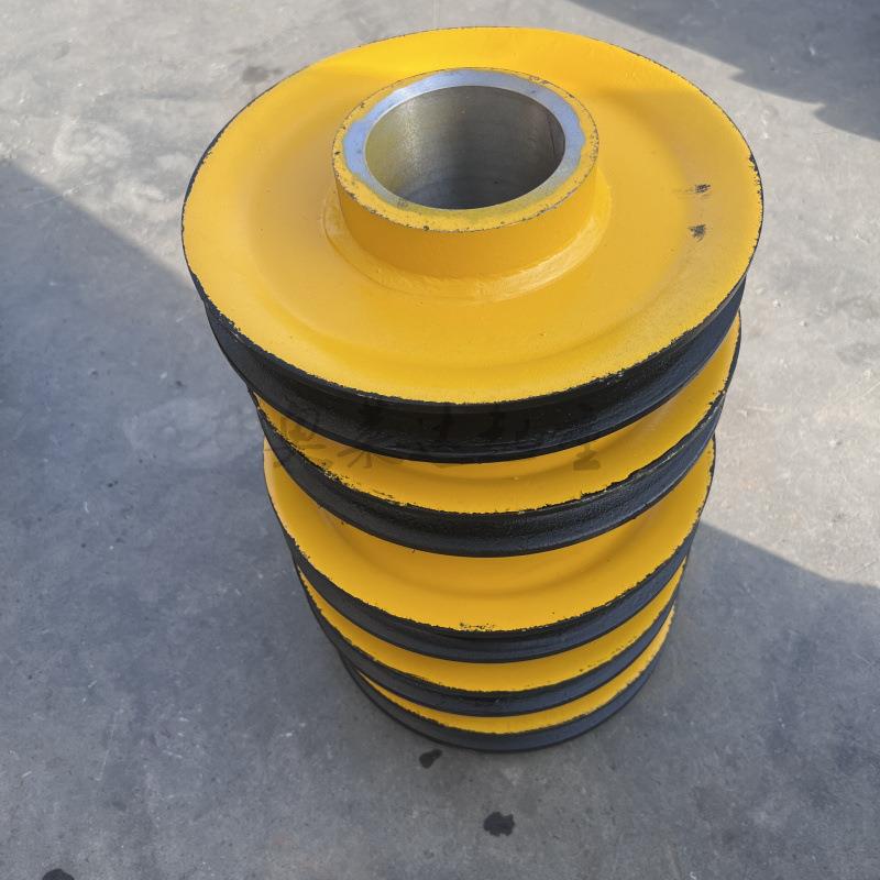 天车提升滑轮组轧制滑轮双梁起重机吊钩定滑轮钢丝绳轧制滑轮片