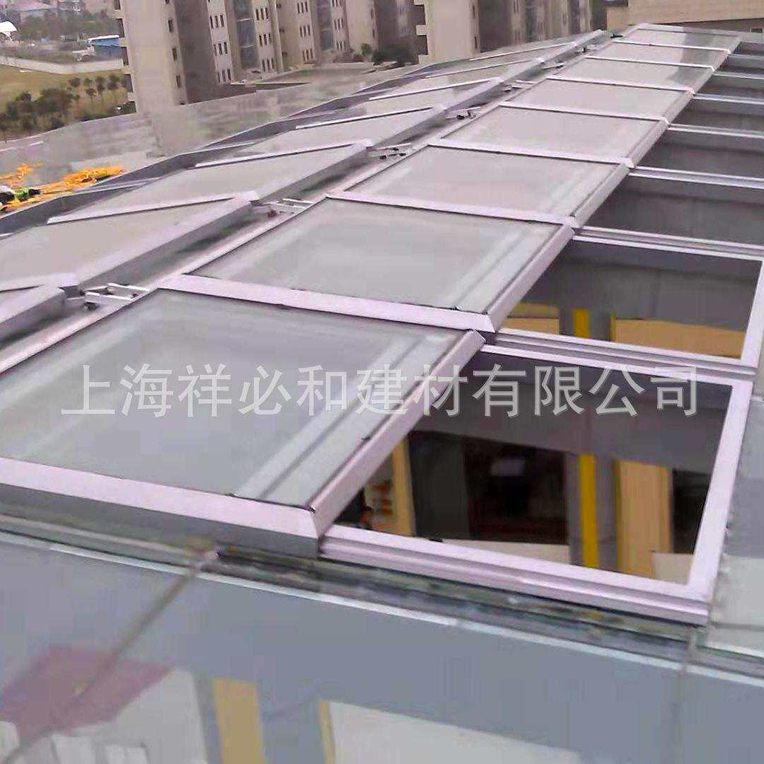 促销可安装大型平滑式电动天窗对开式电动天窗可跨度30米天窗
