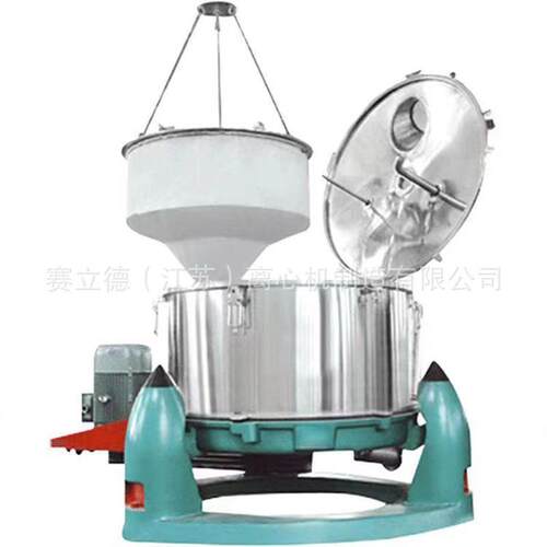 PAUT系列上悬式刮刀卸料自动离心机全翻盖平板刮刀自动卸料离心机