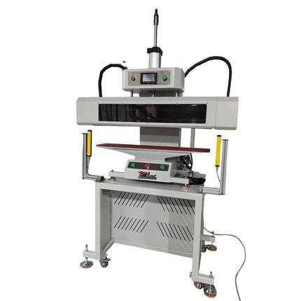 弘腾HT-1020冷热翻转式门襟热压机全自动服装整烫设备冷水机补